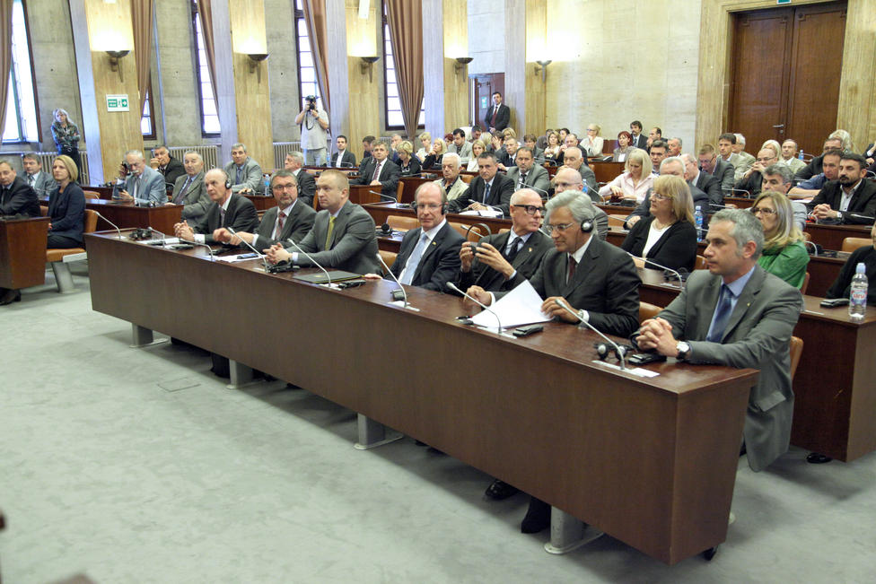 Delegacija Baden Virtemberga na sednici Skupštine AP Vojvodine