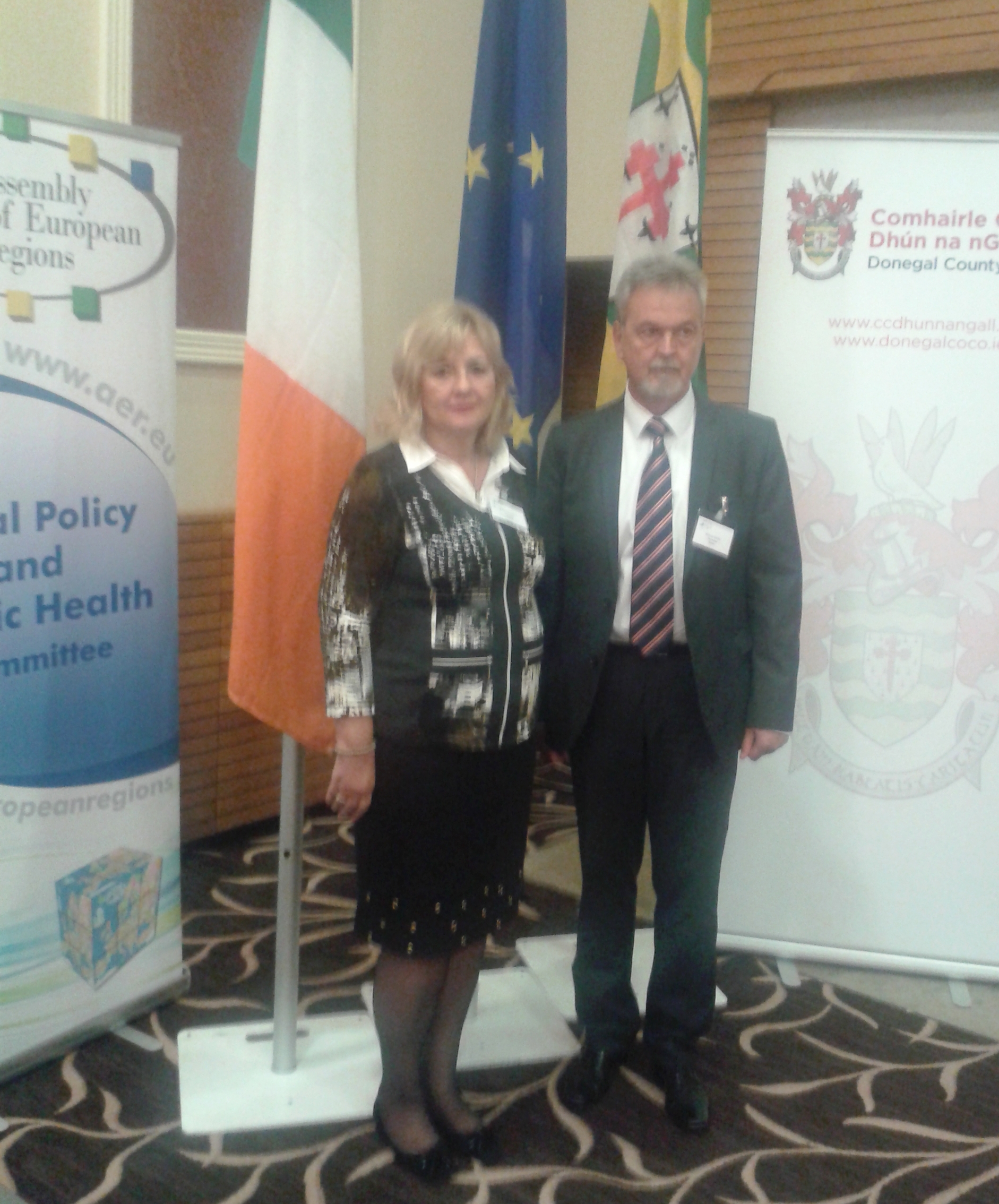 Potpredsednica prof. dr Belić i sekretar Gašić na Komitetu 2 AER-a, u Irskoj