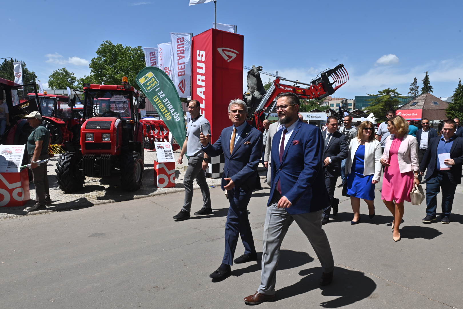Predsednik Juhas posetio 91. međunarodni poljoprivredni sajam
