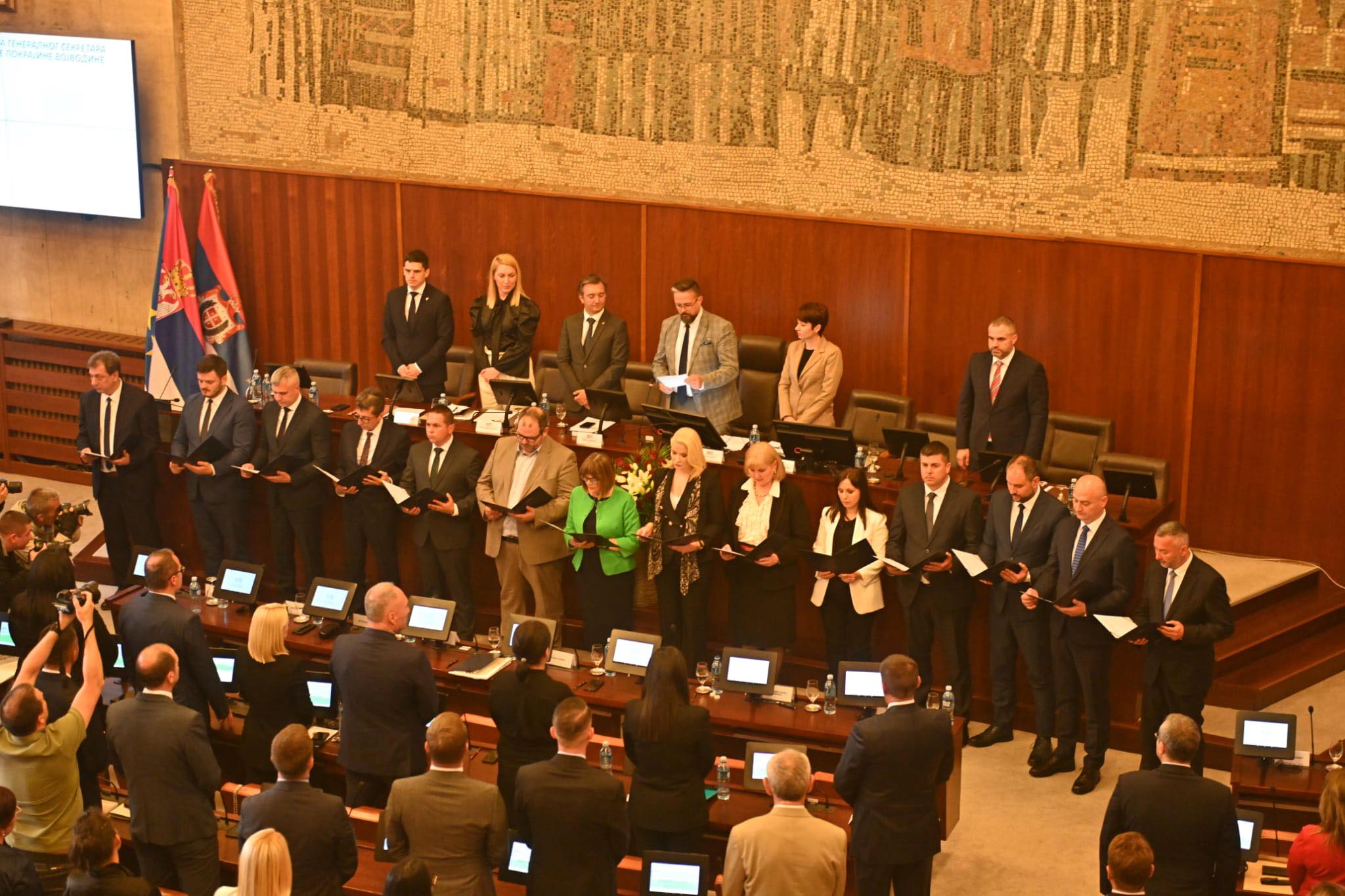 Skupština AP Vojvodine izabrala novu Pokrajinsku vladu
