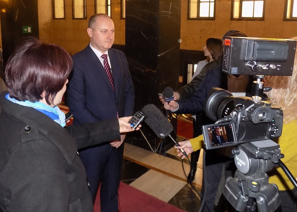 Izjave za medije Milivoja Vrebalova