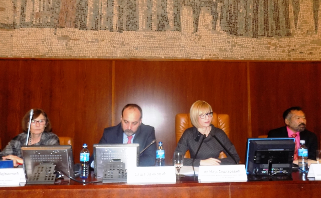 Saša Janković, Maja Sedlarević i Marijana Pajvančić
