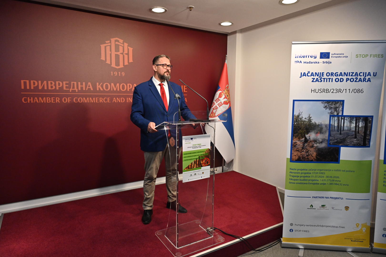 Juhas: Prekogranična saradnja neophodna jer požari ne poznaju granice 