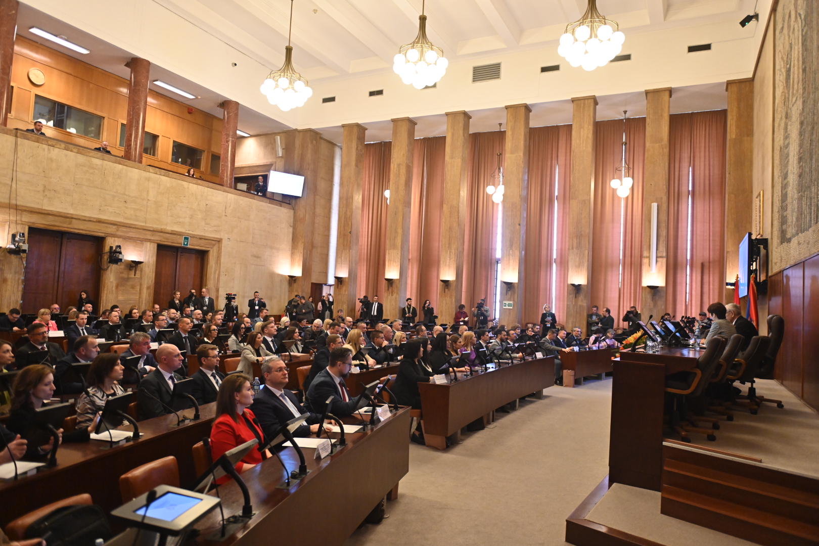 Прва седница Скупштине Аутономне покрајине Војводине